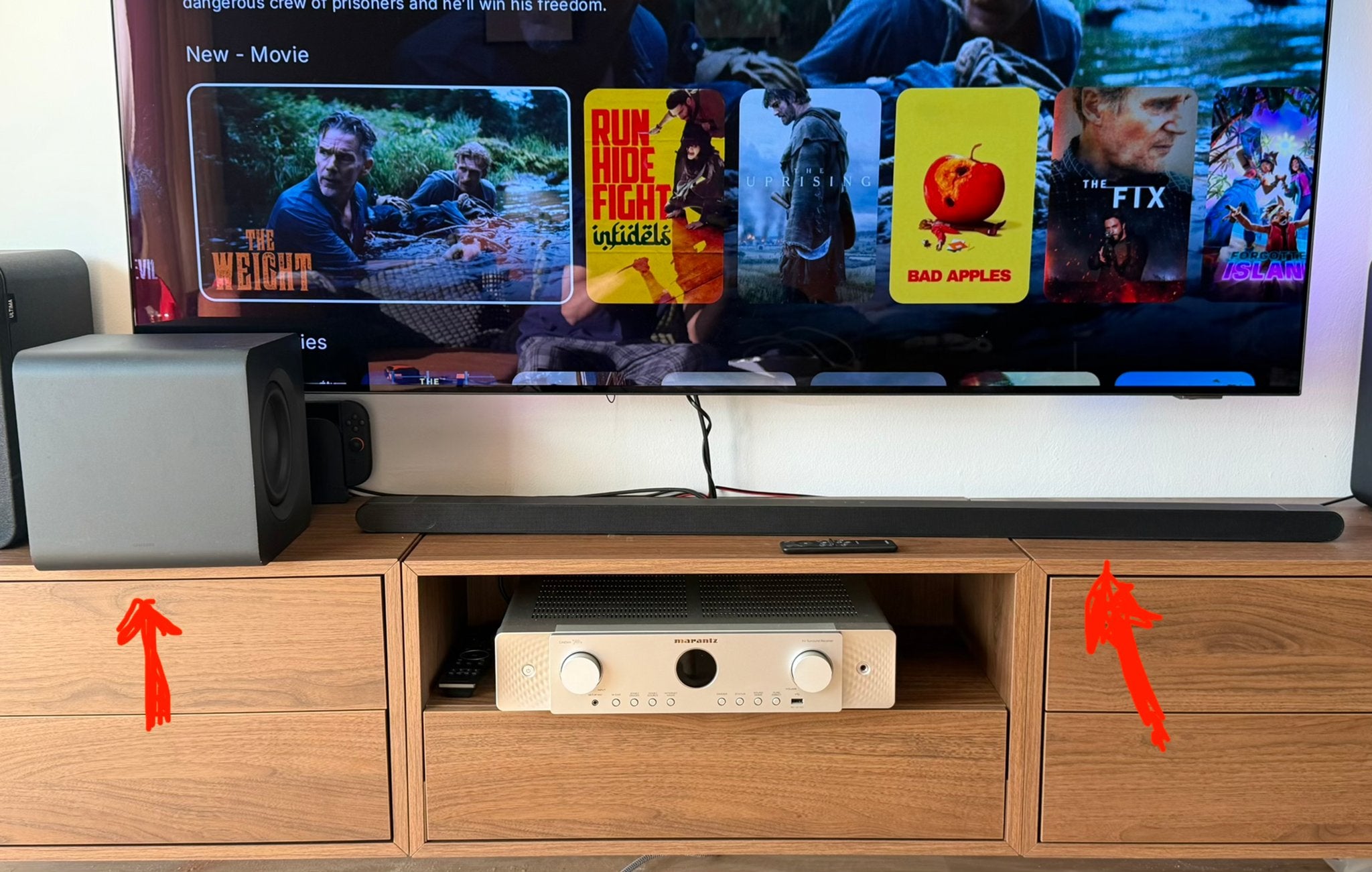 Samsung HW-S800D Ultra Slim soundbar met subwoofer, Ophalen, Bluetooth, Zo goed als nieuw