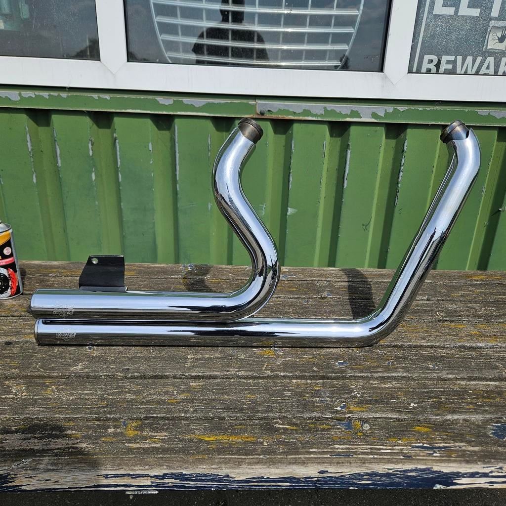 Vance and Hines shorties Softail, Ophalen of Verzenden, Gebruikt