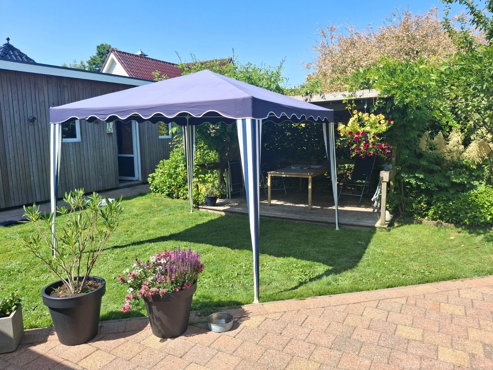 Professionele Partytent 3x3m - Gebruikt, Goede Staat, Ophalen, Gebruikt, Opvouwbaar, Partytent