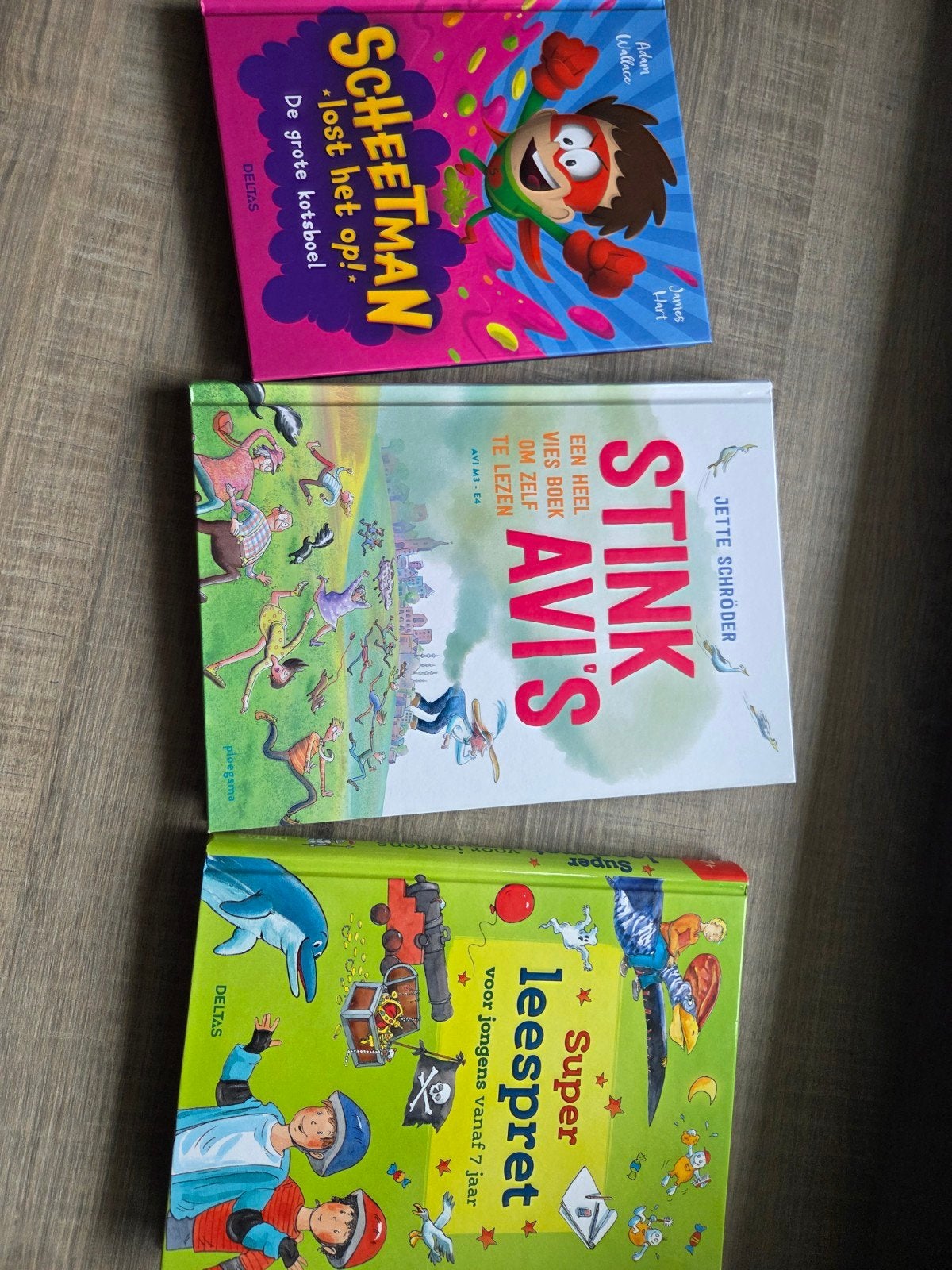 Leuke boeken voor beginnende lezers (3 stuks), Gelezen, 5 of 6 jaar, Fictie algemeen, Jongen of Meisje