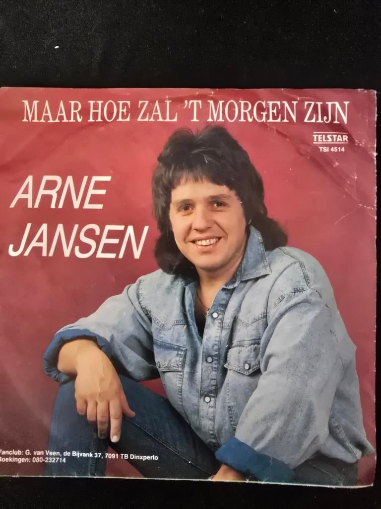 Arne Jansen - Maar Hoe Zal 't Morgen Zijn (Vinyl Single), Ophalen of Verzenden, Gebruikt, Levenslied of Smartlap