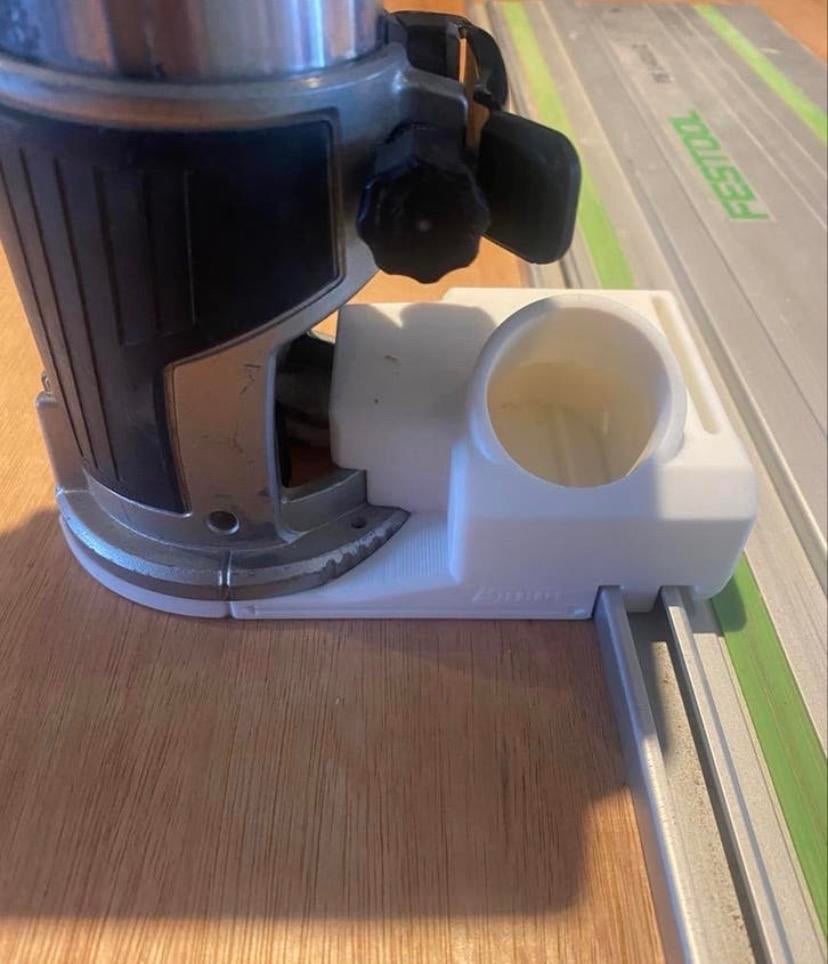 Freeshulpstuk voor Festool/Makita geleiderail met stofafzuig, Ophalen of Verzenden, Nieuw, Overige soorten