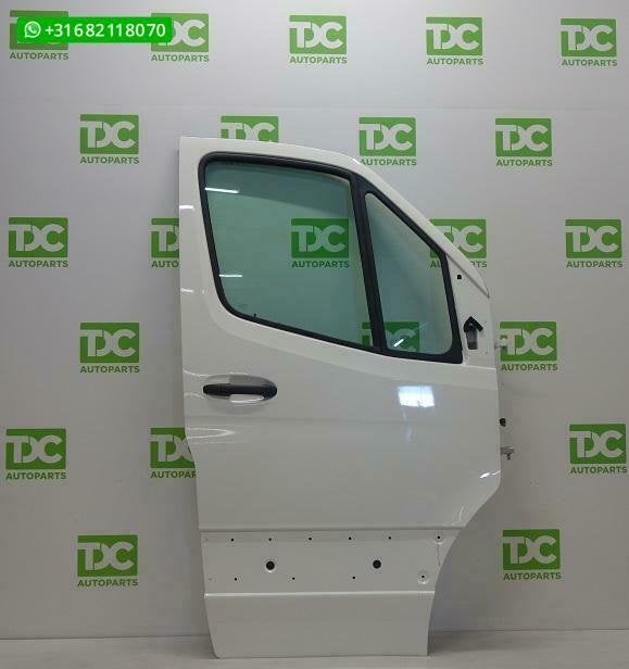 Mercedes Sprinter W907 ('18-'23) Voorportier rechts wit, Auto-onderdelen, Gebruikt, Deur, Mercedes-Benz, Ophalen of Verzenden