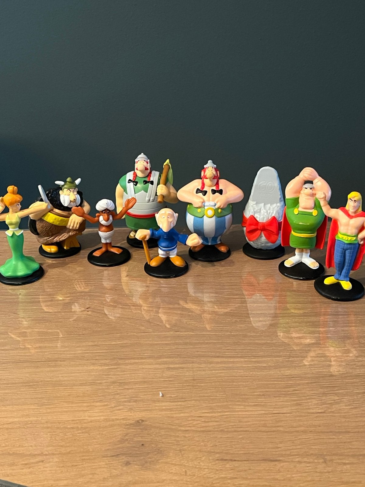 Leuke set Asterix en Obelix figuren, Ophalen of Verzenden, Asterix en Obelix, Gebruikt, Beeldje of Figuurtje