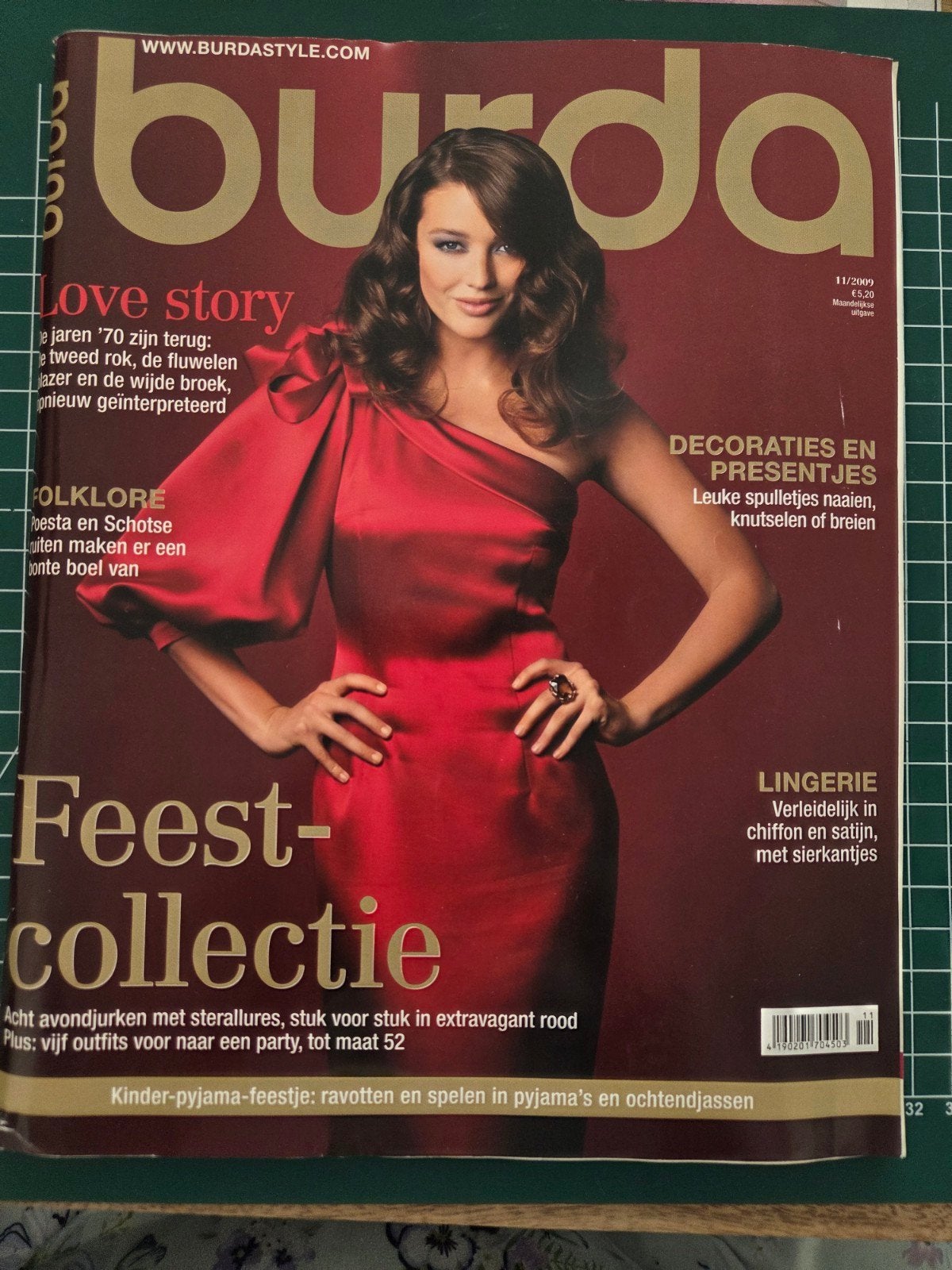 Burda Style 11/2009 - Feestcollectie & Love Story, Overige typen, Vrouw, Nieuw, Burda