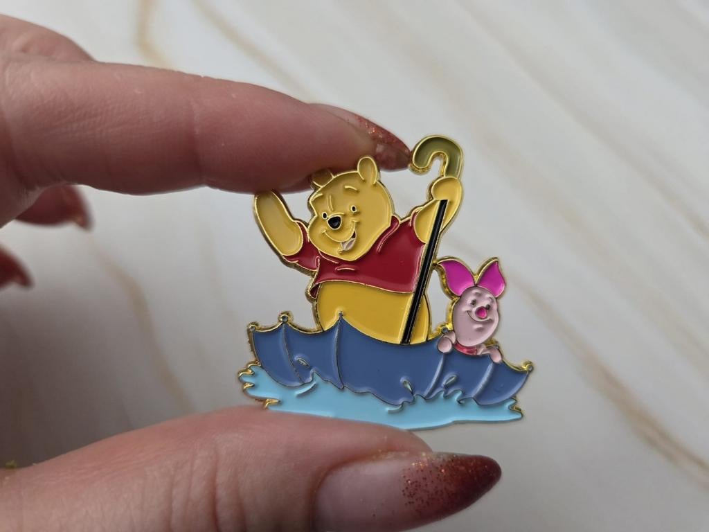 Winnie de Poeh en Knorretje paraplu pin, Winnie the Pooh, Nieuw, Ophalen of Verzenden, Winnie the Pooh