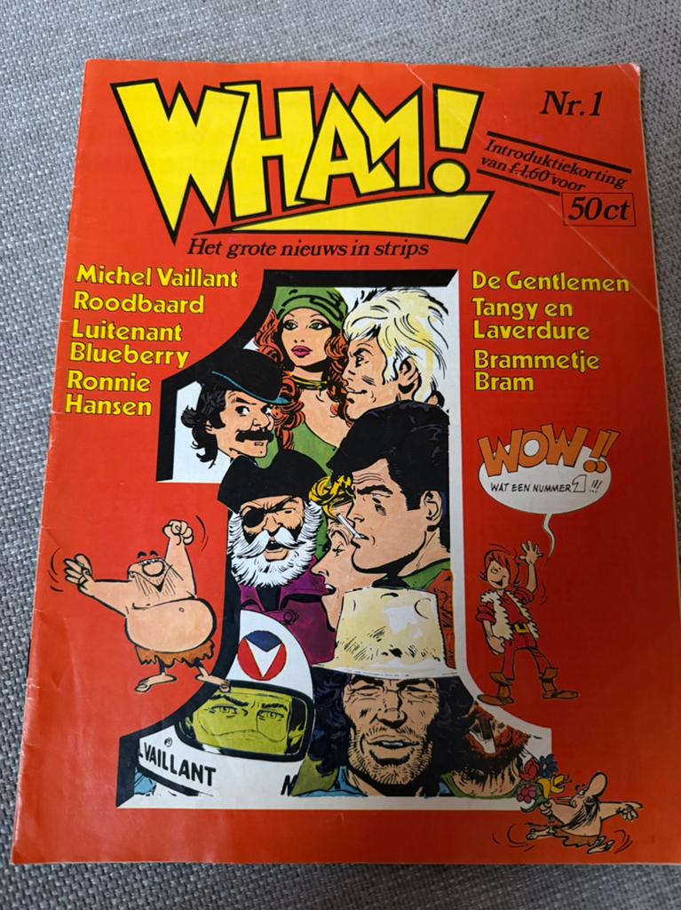 Wham 1979, Boeken, Eén stripboek, Ophalen of Verzenden, Gelezen