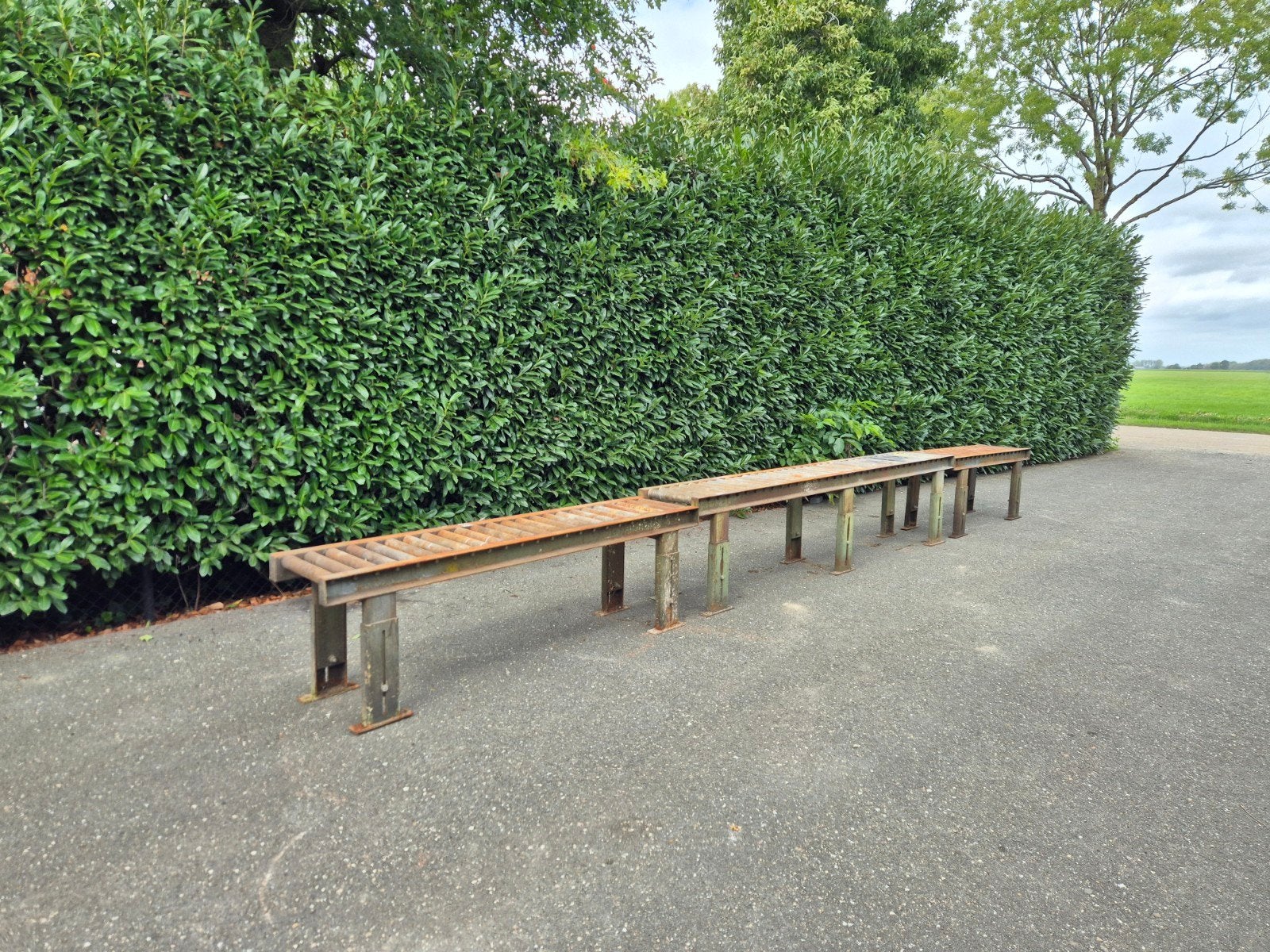 Rollenbaan, Ophalen, 250 cm of meer, Palen