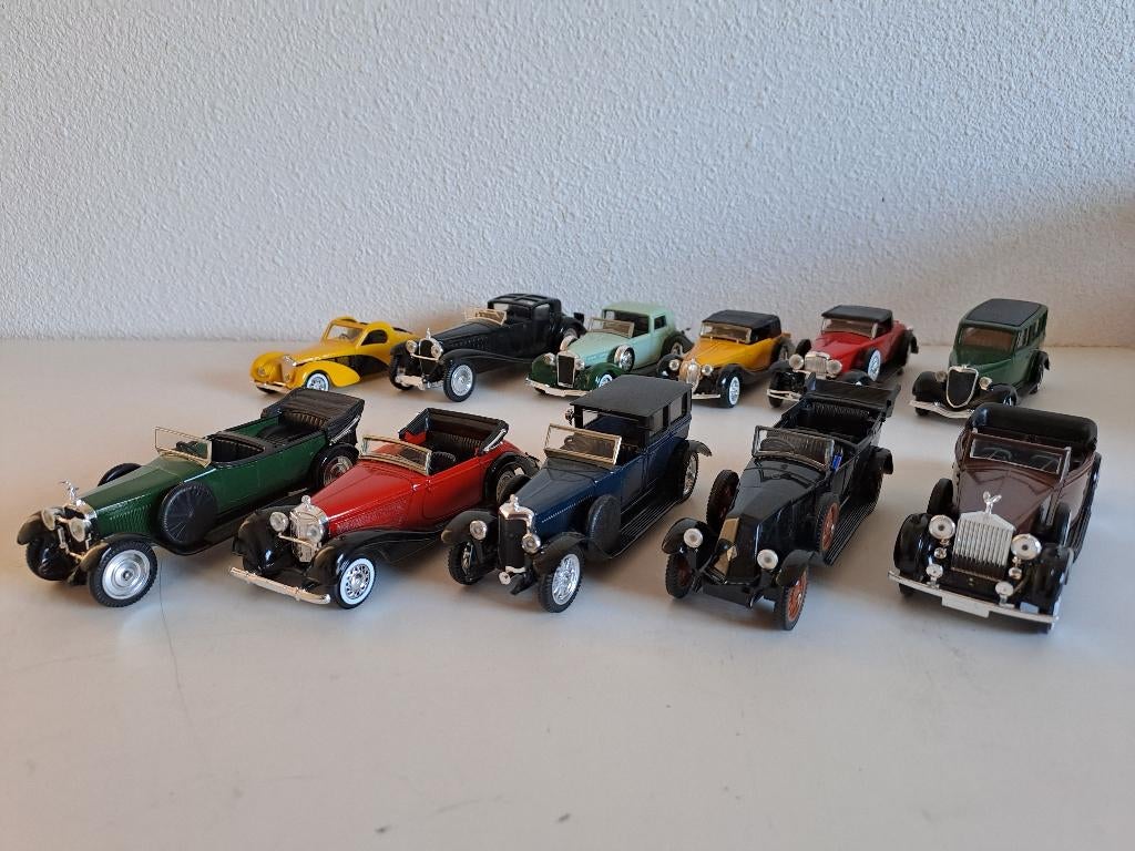 Solido 11 stuks oldtimers in schaal 1/43, Ophalen of Verzenden, Zo goed als nieuw, Auto, Solido
