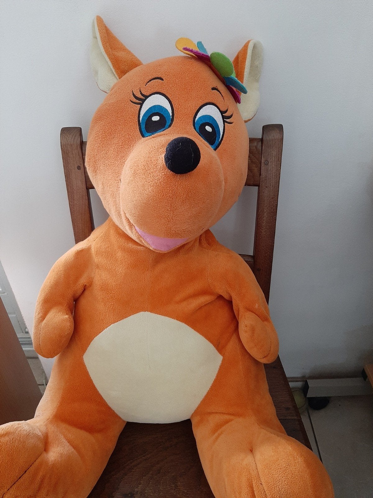 Grote Walibi walibelle knuffel 60 cm, Kinderen en Baby's, Speelgoed | Knuffels en Pluche, Ophalen of Verzenden