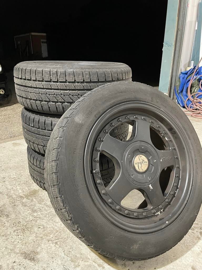 Keskin Kt1 16” 205/55R16 opknappers Velgen+banden, Ophalen, Gebruikt
