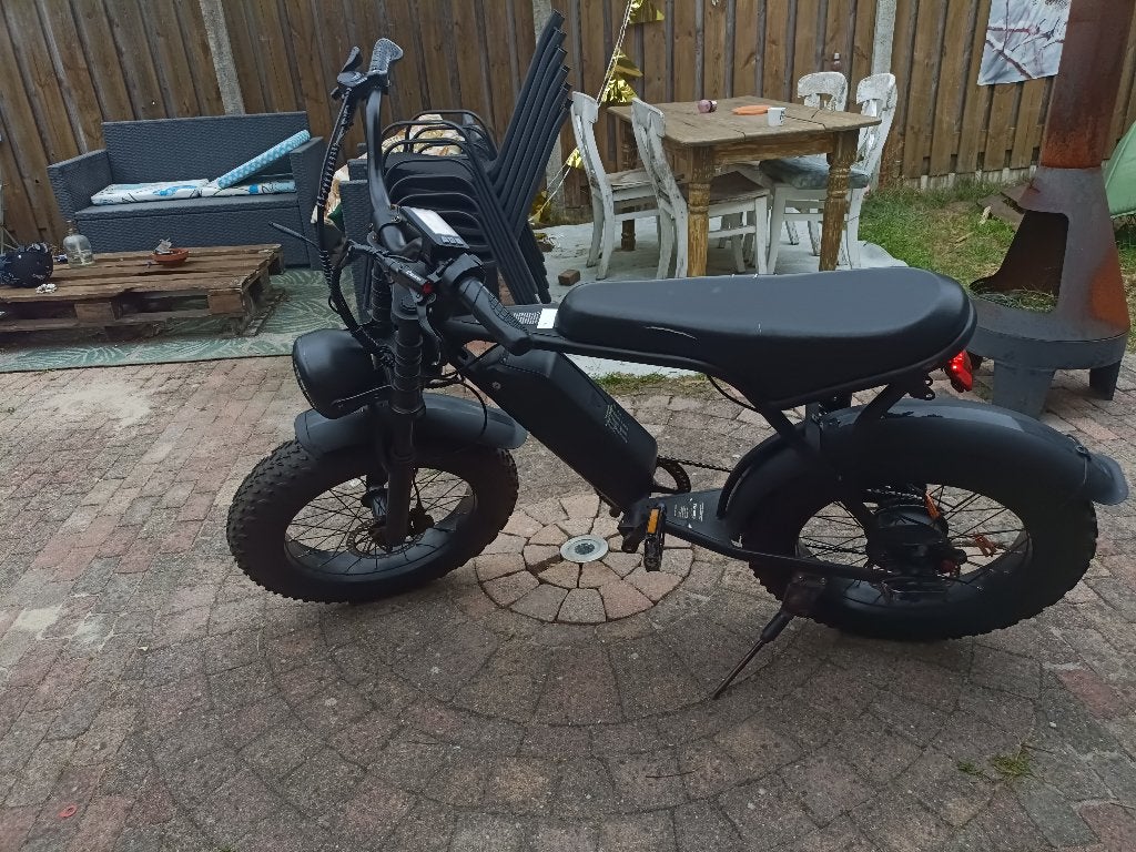 Fatbike crossboss opknapper, Minder dan 30 km per accu, Gebruikt, 59 cm of meer, Ophalen