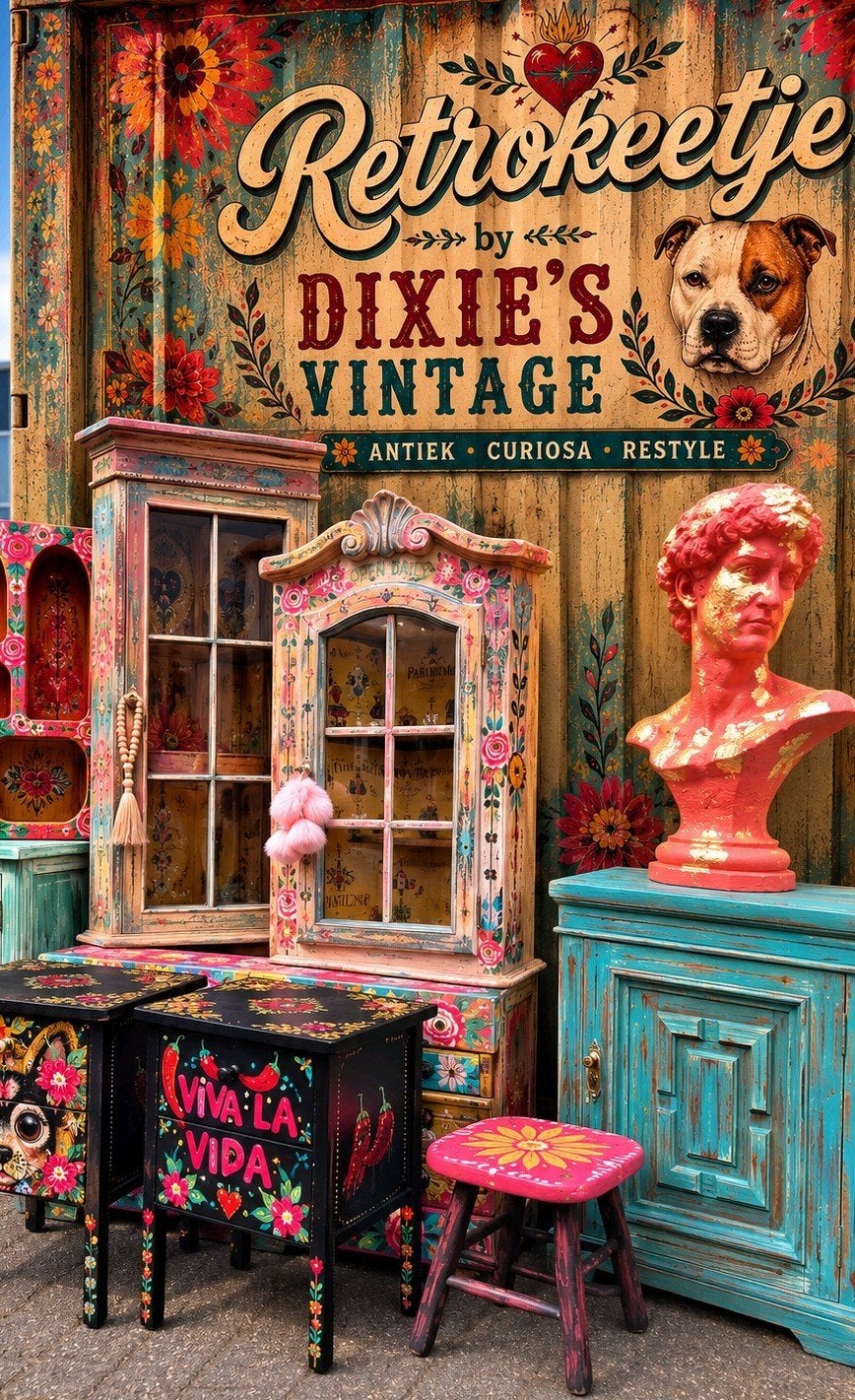 Shabby/Mexicaans/Krukje/Melkkrukje, C, C, Ophalen of Verzenden, C