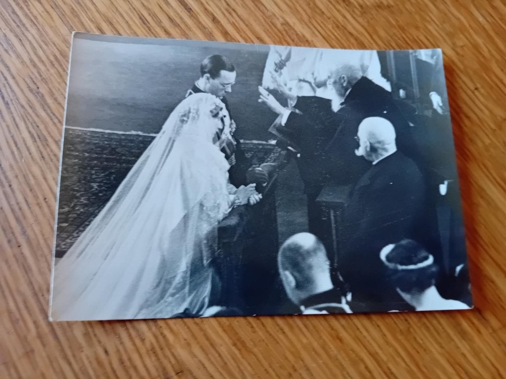 Inzegening huwelijk Prinses Juliana en Prins Bernhard 1937, Ophalen of Verzenden, Voor 1920, Ongelopen, Sterren en Beroemdheden