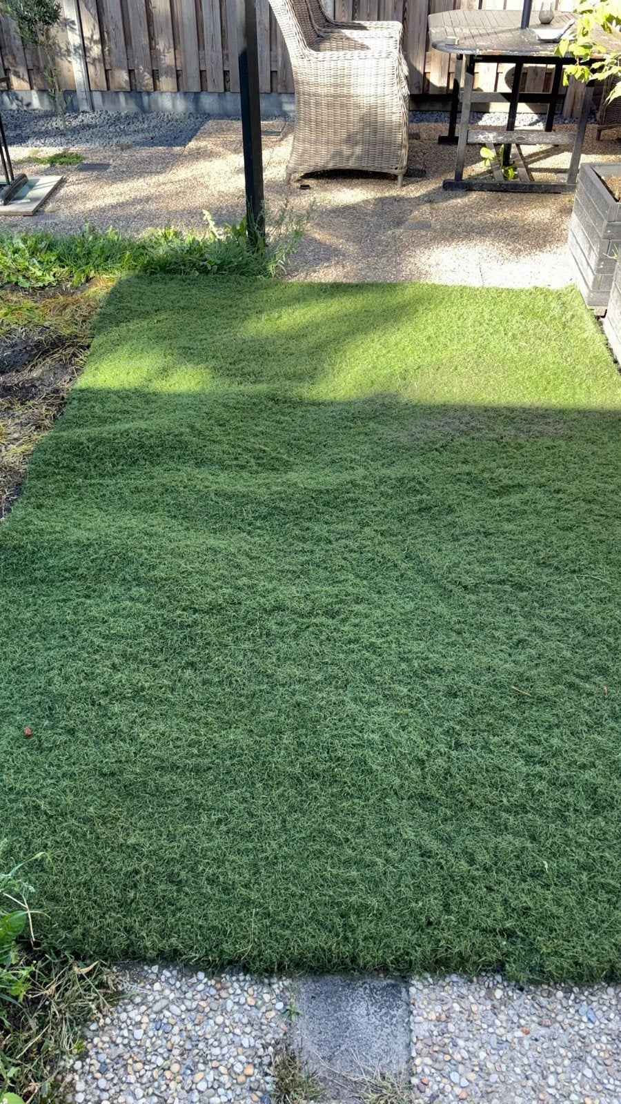 kunstgras 300 x 200  T.E.A.B., Tuin en Terras, Ophalen, Zo goed als nieuw, 10 tot 20 m², Kunstgras