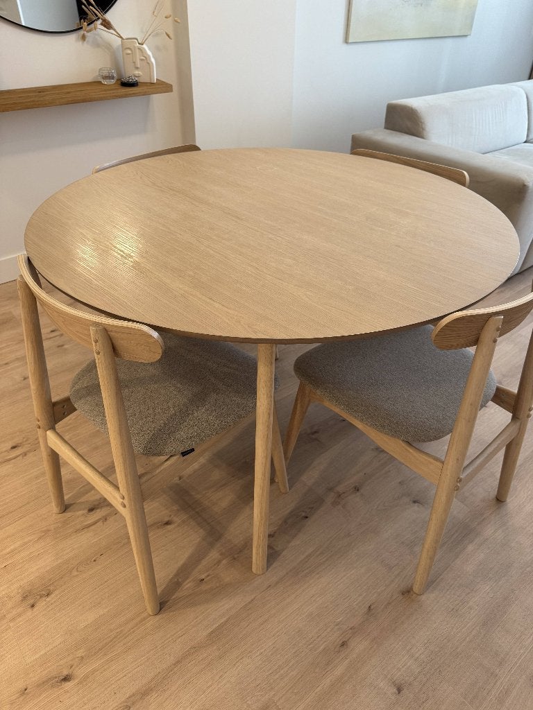 Dining Table, Kave home Batilde, Ophalen, Zo goed als nieuw, Vier personen, 100 tot 150 cm