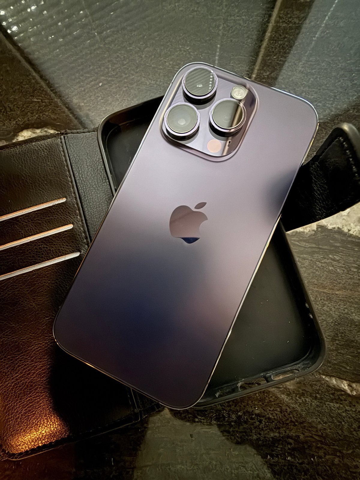 iPhone 14 Pro 128GB Dieppaars - Batterij 83%, Ophalen, Paars, Zo goed als nieuw, Zonder simlock