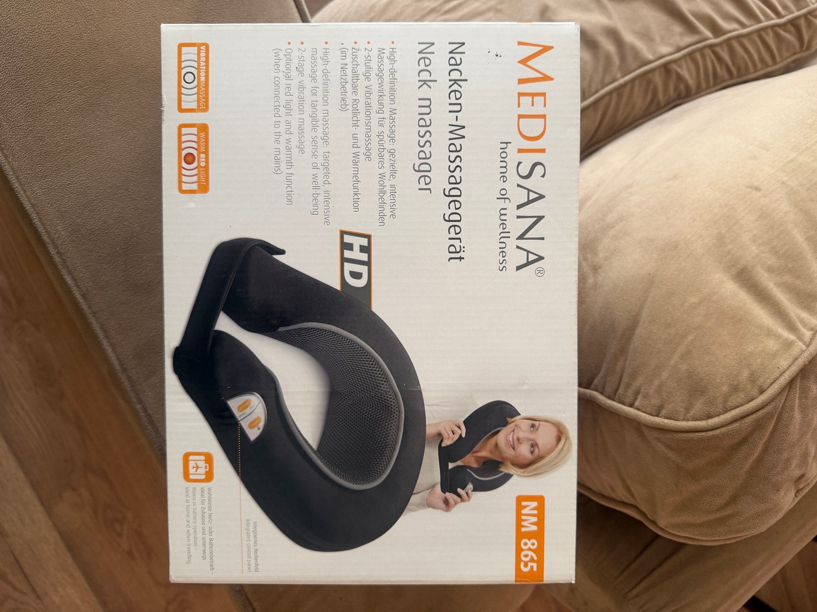 Medisana Nacken-Massagegerät NM 865 - Nekmassager, Ophalen of Verzenden, Nieuw, Apparaat