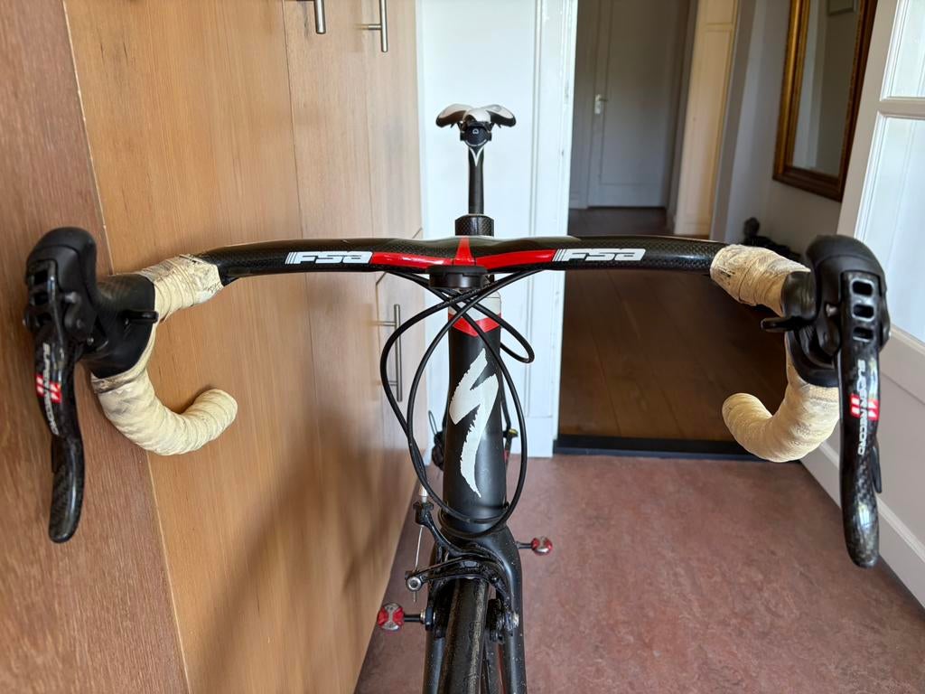 FSA Plasma Compact geïntegreerd carbon stuur, Stuur, Ophalen of Verzenden, Zo goed als nieuw, Racefiets