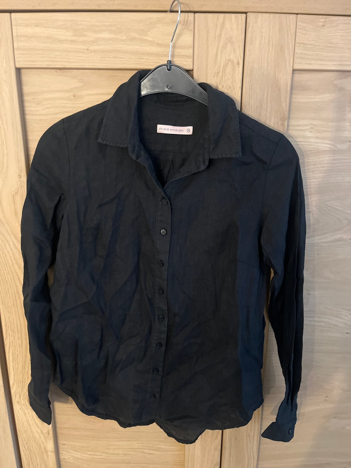 Studio Anneloes blouse zwart - Maat XS, Kleding | Dames, Ophalen of Verzenden, Zo goed als nieuw, Maat 34 (XS) of kleiner, Zwart