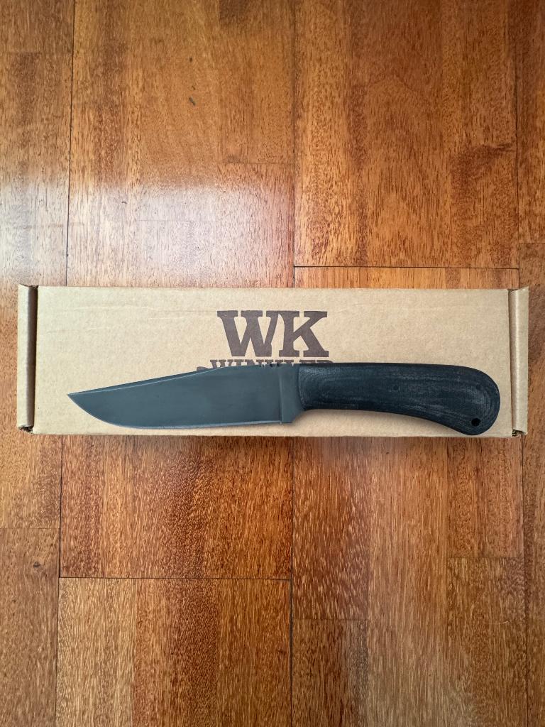 Winkler Field Knife, Verzamelen, Militaria | Algemeen, Ophalen of Verzenden, Overige soorten, Amerika, Mes of Dolk