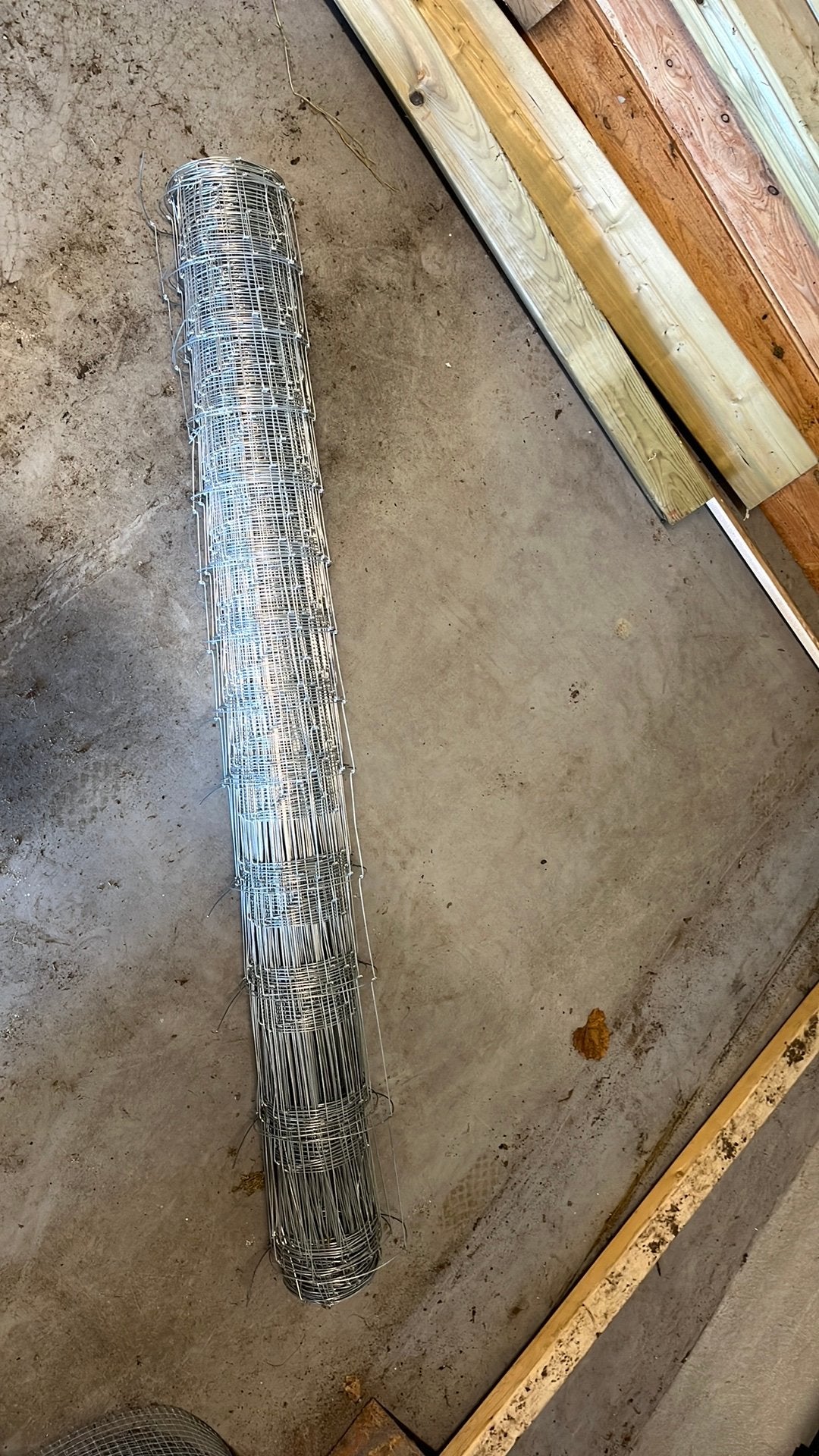 Schapengaas 150cm verzinkt, Overige materialen, Zo goed als nieuw, 15 m² of meer, Ophalen