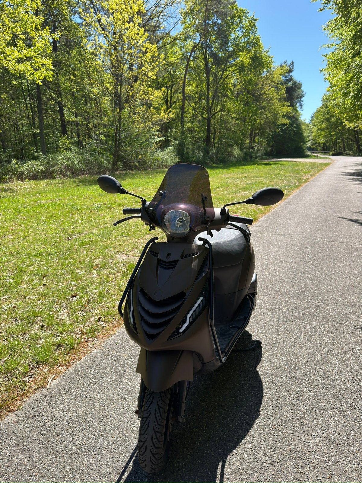 Piaggio zip 2018 Brom! Sp Marrakesh Brown Alpha Lights, Ophalen, Maximaal 45 km/u, Zip, Zo goed als nieuw