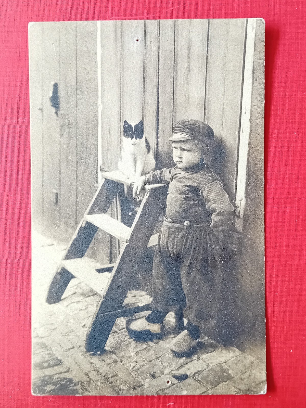 Ansichtkaart Twee Vrienden, Ophalen of Verzenden, Voor 1920, Overige thema's