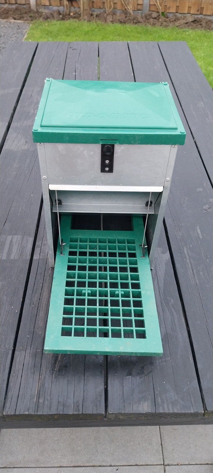 Automatische voederbak kippen, Dieren en Toebehoren, Pluimvee | Toebehoren, Ophalen, Drinken en Voederen