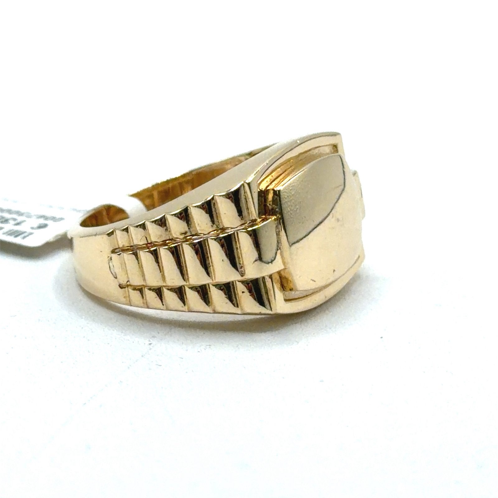Gouden Rolex ring 14karaat, 19 tot 20, Nieuw, Ophalen of Verzenden, W