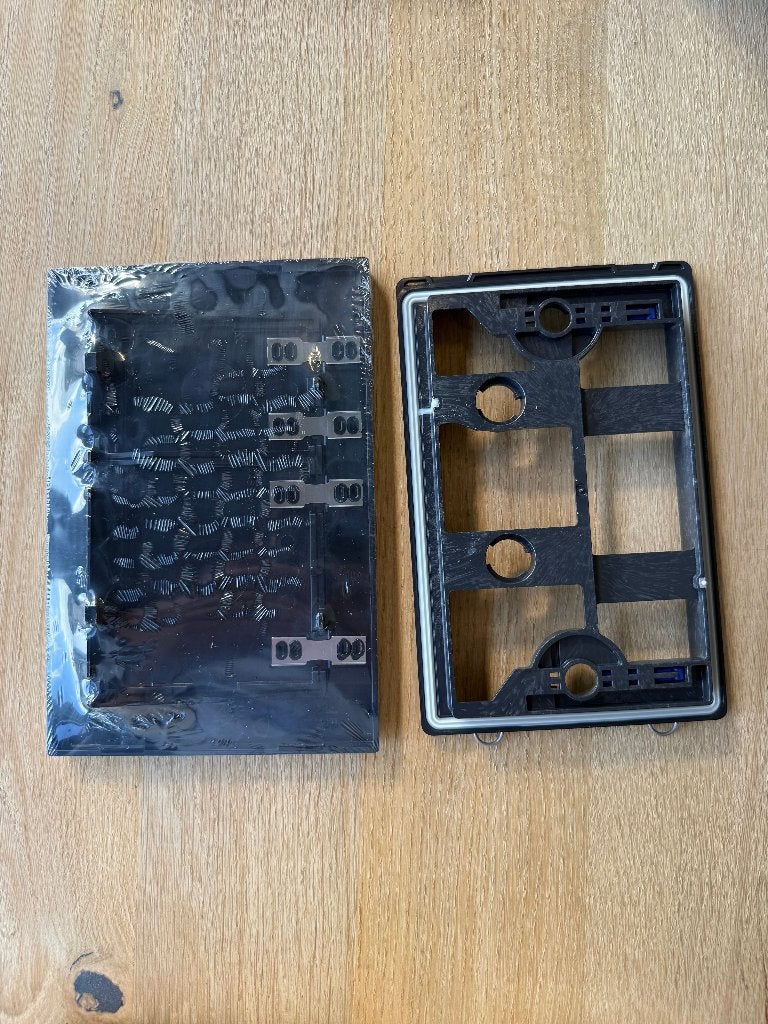 Geberit Omega30 bedieningsplaat – Zwart (Open doos), Ophalen of Verzenden, Nieuw, Toilet