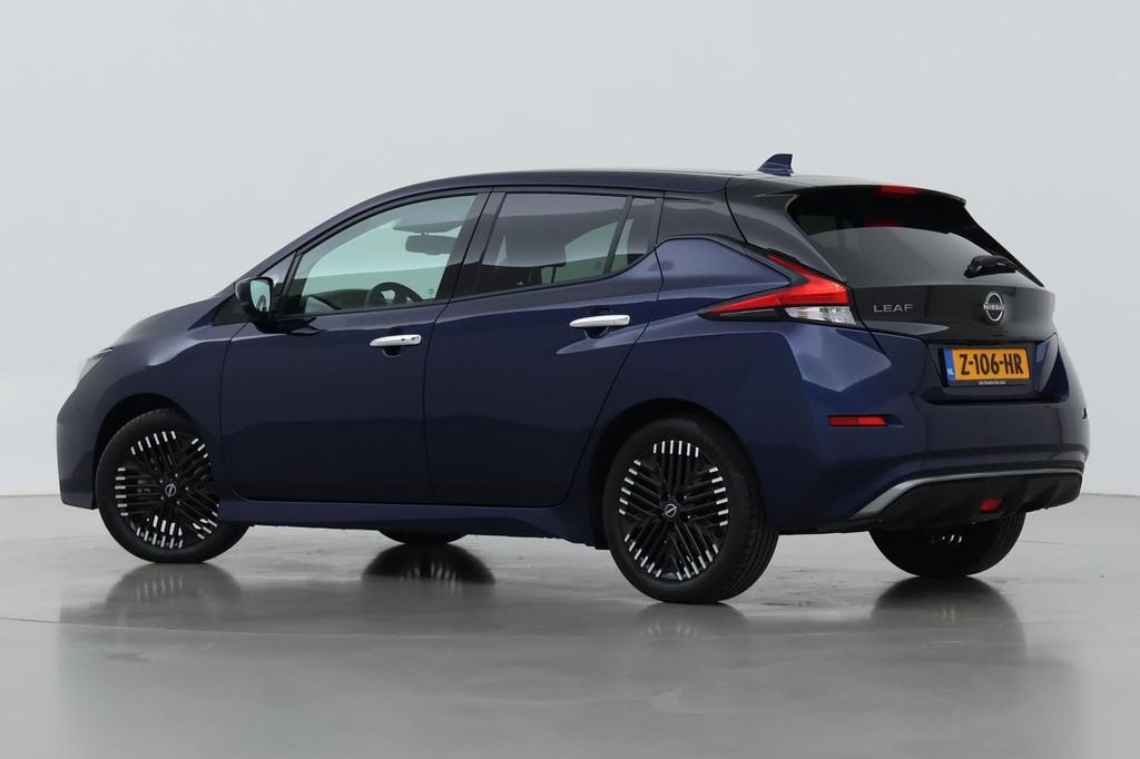 Nissan LEAF N-Connecta 39 kWh | 360 Camera | Stoel+Stuurve, Auto's, Nissan, Stof, Gebruikt, Zwart, 150 pk