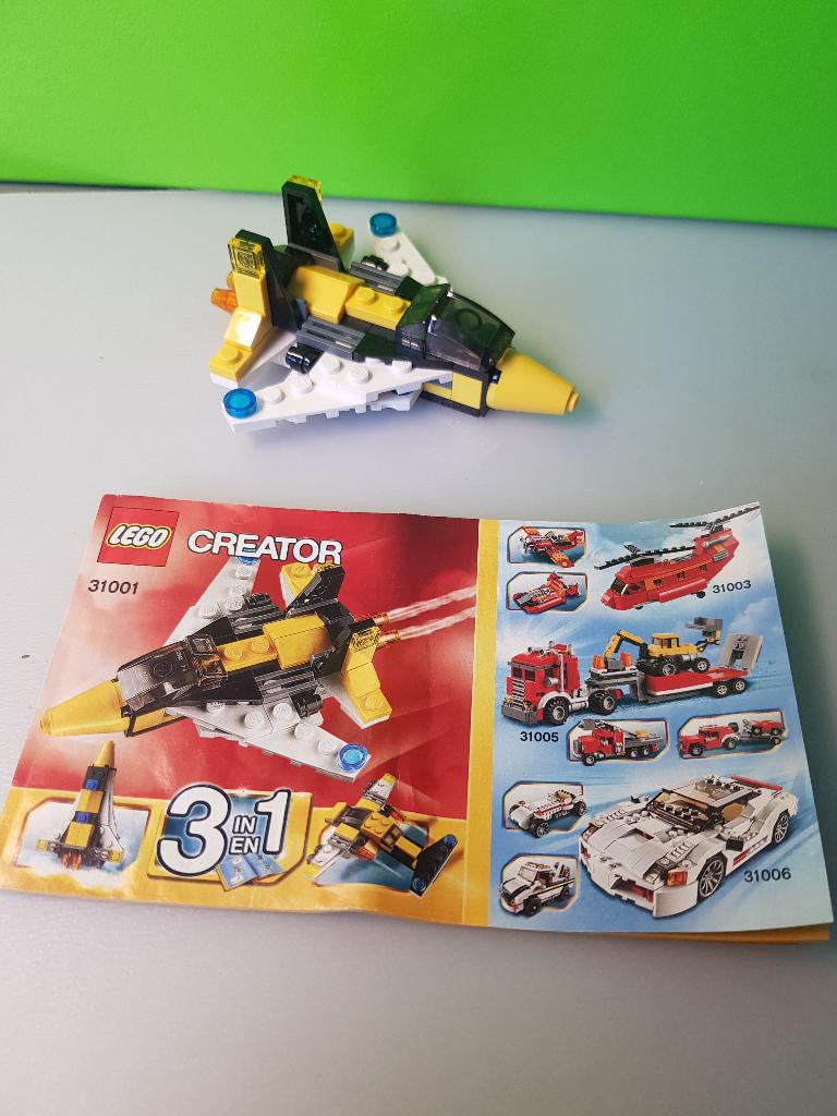 Lego 31001 - Mini Skyflyers (Creator), Lego, Compleet, Ophalen of Verzenden, Zo goed als nieuw