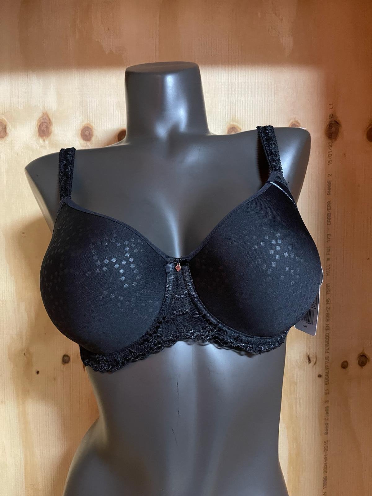 Fantasie t shirt bh 65e - 85f - 70h anna basis, Verzenden, Zwart, BH