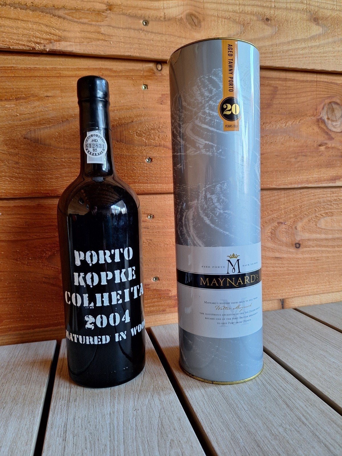 Porto Kopke Colheita 2004 & Maynard's Tawny 20 Years, Ophalen, Nieuw, Vol, Overige gebieden