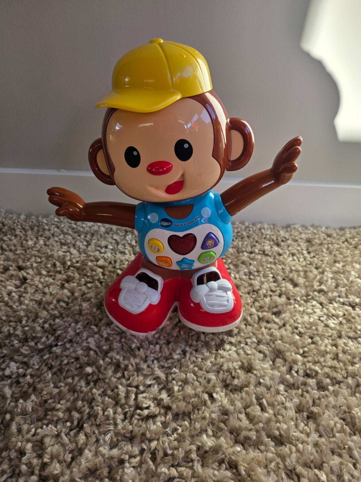 vtech baby swing en speel aap, Kinderen en Baby's, Ophalen, Gebruikt, 6 maanden tot 2 jaar