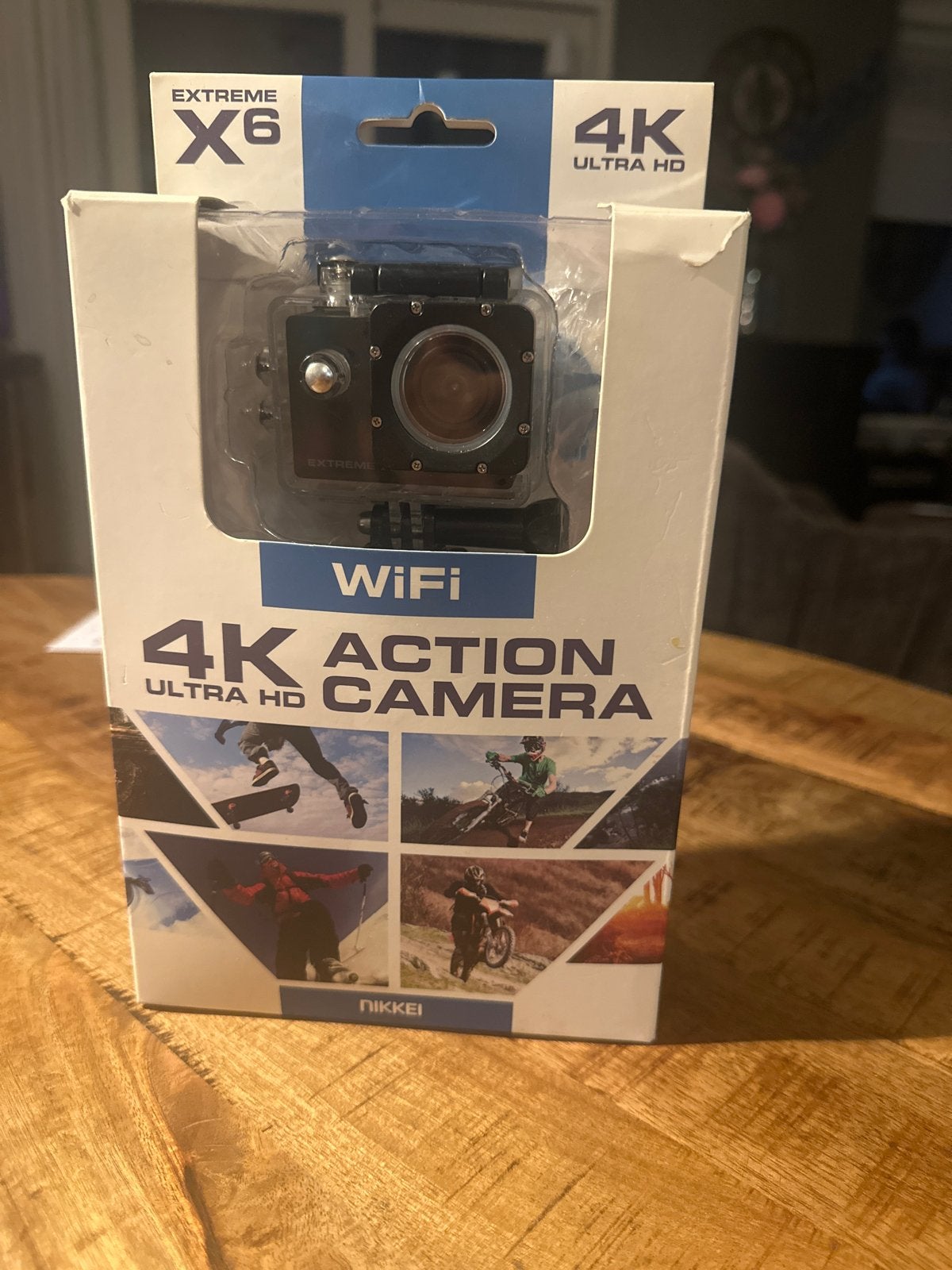 Nikkei Extreme X6 4K Ultra HD Action Camera, Ophalen of Verzenden, Nieuw, Overige merken