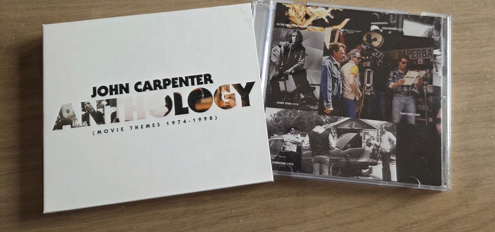 John Carpenter Anthology: Movie Themes 1974-1998 CD, Inclusief boekje, Soundtrack, Ophalen of Verzenden, Zo goed als nieuw