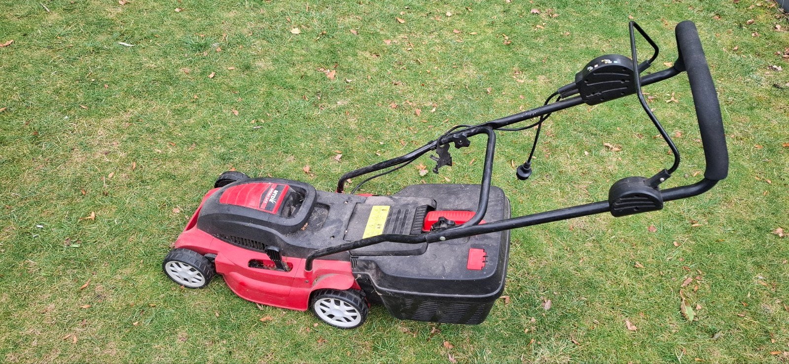 MTD Optima 34 E Elektrische grasmaaier met opvangbak, Ophalen, Cirkelmaaier, Gebruikt, Elektrische grasmaaier