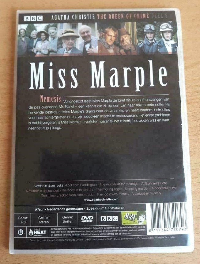 Miss Marple - Nemesis, Engels, Alle leeftijden, Nederlands, Ophalen of Verzenden