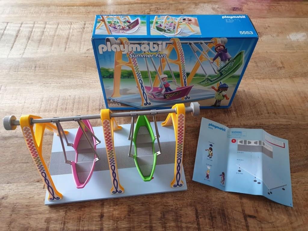 Playmobil Summer Fun 5553 Schommelboot, Ophalen of Verzenden, Zo goed als nieuw, Complete set