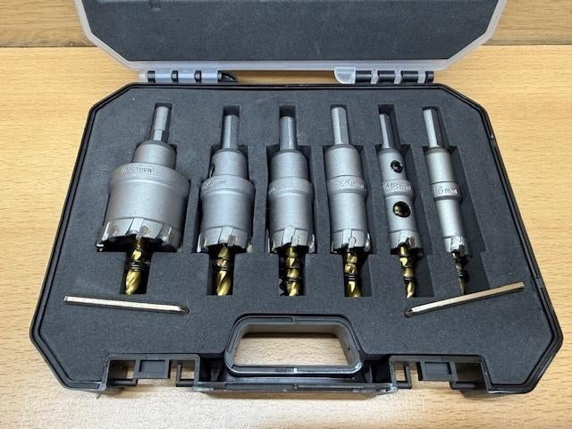 Gatenzaag RVS TCT 16-35mm 7 dlg., Eddiys, Espel, Gereedschap of Toebehoren, Nieuw