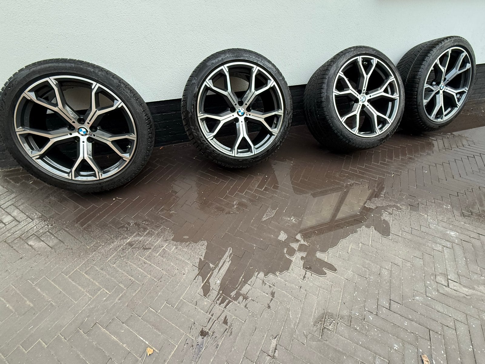 BMW 21 inch velgen met winterbanden G05 G06, Auto-onderdelen, Banden en Velgen, Ophalen, Overige, Gebruikt, Overige