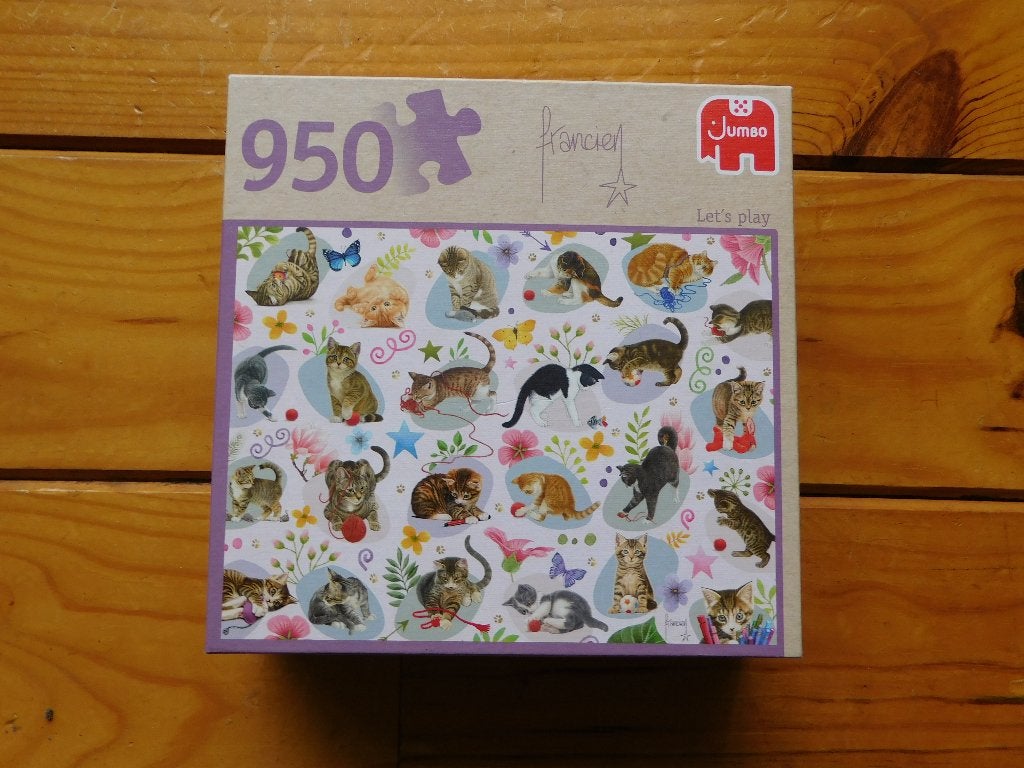 Jumbo Puzzel 950 st. Let's Play Francien van Westering, Ophalen of Verzenden, 500 t/m 1500 stukjes, Gebruikt, Legpuzzel