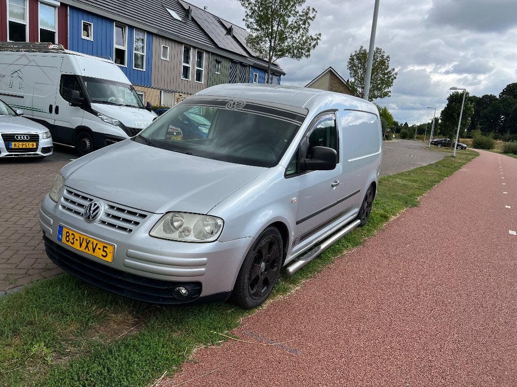 Volkswagen Caddy Maxi 1.9 TDI 77KW Bestel 2009, Voorwielaandrijving, 706 kg, Zwart, 4 cilinders