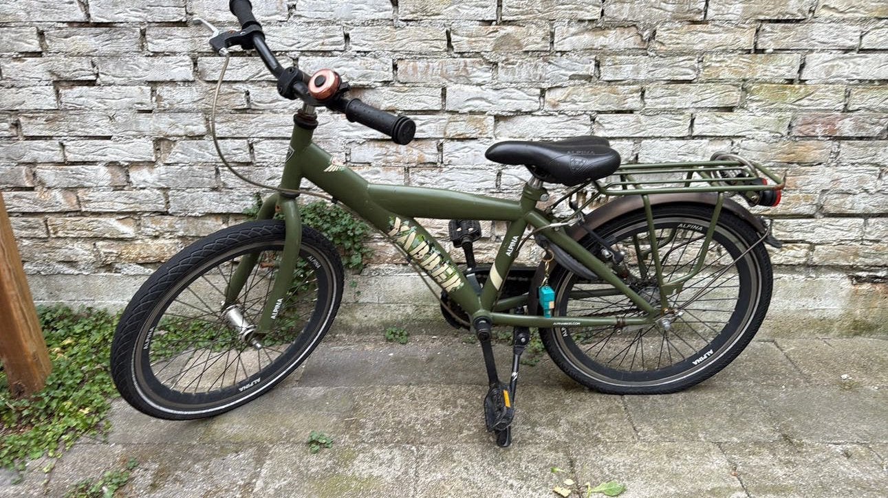 Alpina Yabber kinderfiets jongens 16 inch, Fietsen en Brommers, Ophalen, Gebruikt, 16 tot 20 inch