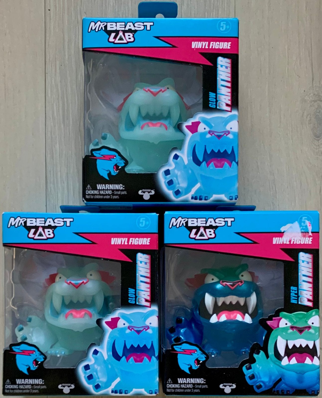 3 Mr. Beast vinyl figuren [Nieuw], Ophalen of Verzenden, Nieuw