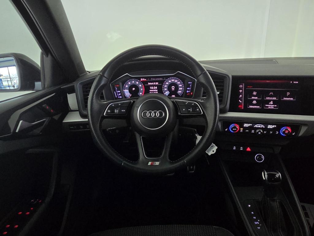 Audi A1 Sportback 30 TFSI S Line Pro Line S | Apple-Android, Auto's, Stof, 116 pk, Zwart, Bedrijf