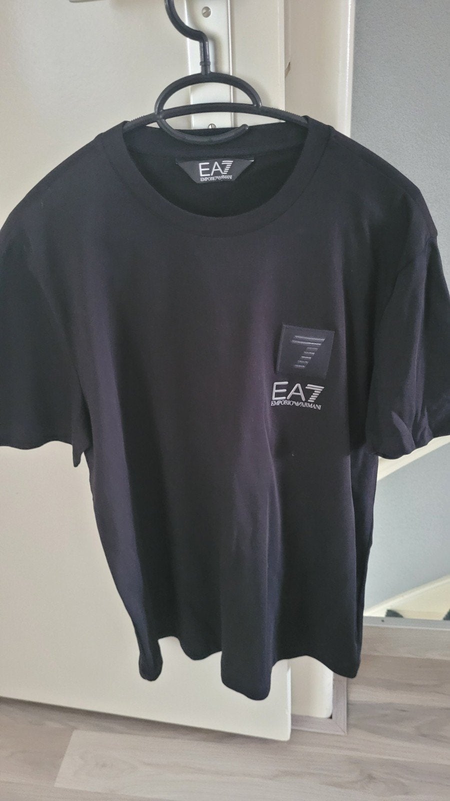 EA7 Emporio Armani T-shirt Zwart Maat L, Zwart, Nieuw, Ophalen of Verzenden, EA7 Emporio Armani