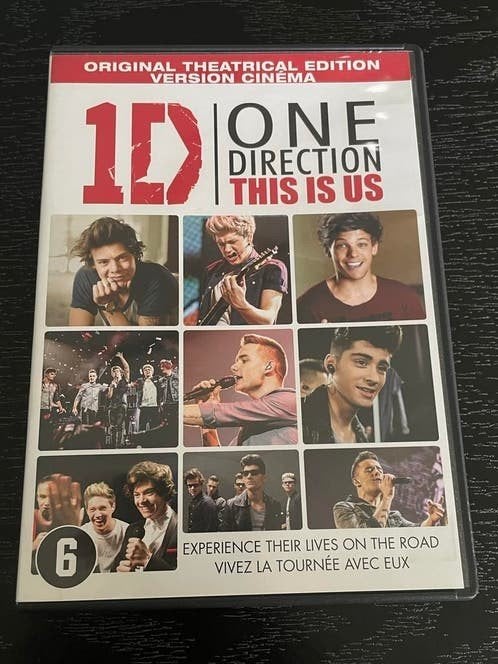 One Direction: This Is Us - De Film (DVD), Vanaf 6 jaar, Ophalen of Verzenden, Gebruikt, Film